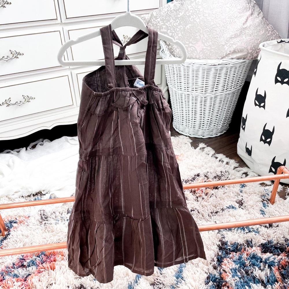 5T Tiered Stripe Dress - Picture 3 of 4